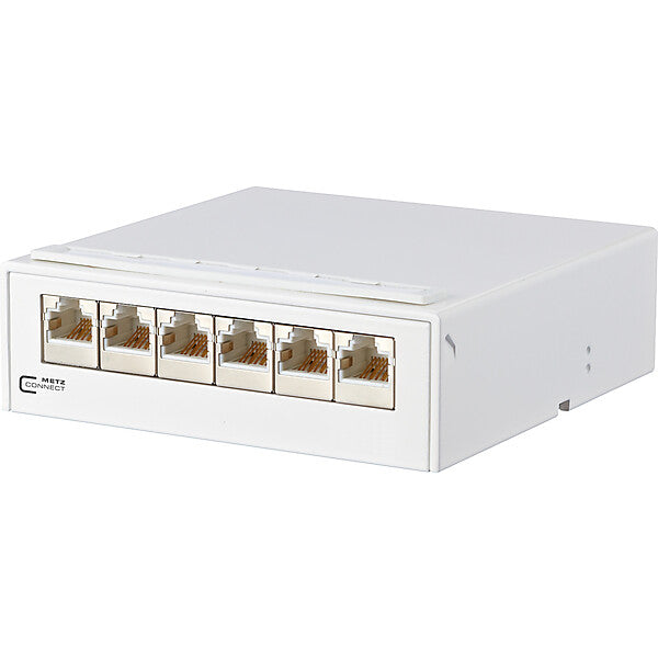 METZ CONNECT AP-Verteiler 6Port C6 6xRJ45, rws 130862-21-E